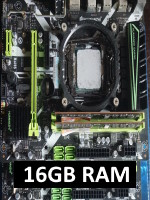 Xenon 2666 CPU QD4 motherboard 16GB RAM